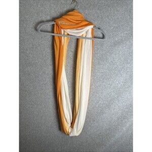 UT Tennessee Volunteers Vols Womens Infinity Scarf Orange White Peach Ombre Soft